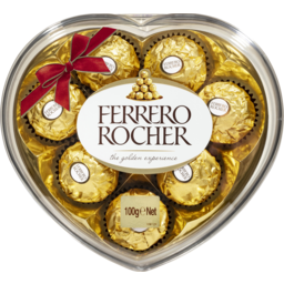 Photo of Ferrero Rocher 8pc Heart Boxed Chocolate Gift 100g