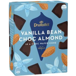 Photo of Drumstick Vegan Vanilla Chocolate Almond 4x475ml