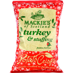 Photo of Mackie's - Turkey Stuffing Festive Crisps 150g