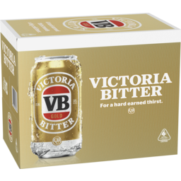 Photo of Victoria Bitter VB Gold Can 375ml 30 Pack