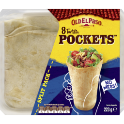 Photo of Old El Paso Tortilla Pockets 8 Pack