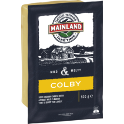 Photo of Mainland Cheese Block Colby 500g