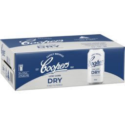 Photo of Coopers Dry Can Carton 24x375ml