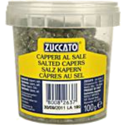 Photo of Zuccato Capers in Salt 100g