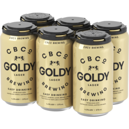 Photo of Cbco Brewing Cbco Goldy Lager 6x375ml