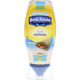 Photo of Best Foods Mayonnaise Squeeze Light 340ml