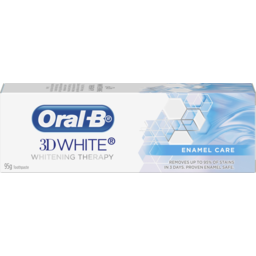 Photo of Oral B 3d White Whitening Therapy Enamel Care Toothpaste 95g