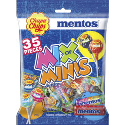 Photo of Chupa Chups Mentos Mix of Minis 35 Pack 