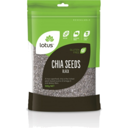 Photo of Lotus Organic Black Chia Seeds 500g