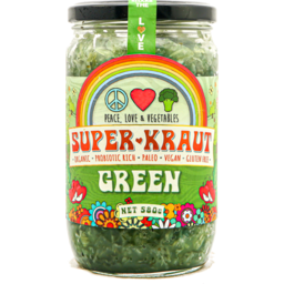 Photo of Peace Love & Vegetables Superkraut - Green