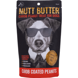 Photo of Mutt Butter Carob Peanut Treat For Dogs Carob Coated Peanuts