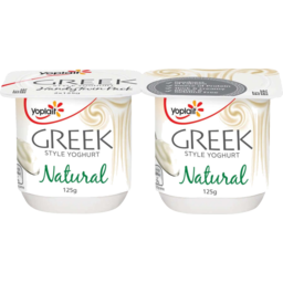 Photo of Yoplait Yoghurt Greek Natural 2 Pack