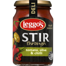 Photo of Leggos Stir Through Tomato Olive & Chilli 350g