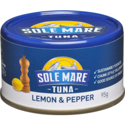 Photo of Sole Mare Tuna Lemon Pepper