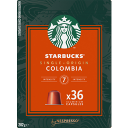Photo of Starbucks Single Origin Colombia Coffee Capsules 36 Pack 205g