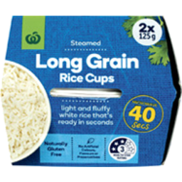 Photo of WW Long Grain Rice Microwave Cup 2 Pack
