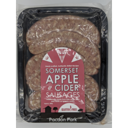 Photo of Pacdon Park Somerset Apple & Cider Sausages 