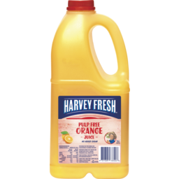 Photo of Harvey Fresh Real Orange Juice Pulp Free 2lt