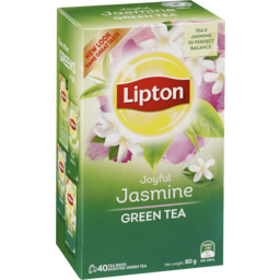 Photo of Lipton Green Tea Bag Joyful Jasmine 40 Pack