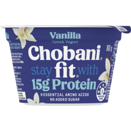 Photo of Chobani Fit Vanilla Greek Yogurt
