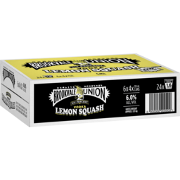 Photo of Brookvale Union Vodka Lemon Squash 330ml