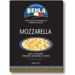 Photo of Bella Mozzarella Cheese Shredded 500gm