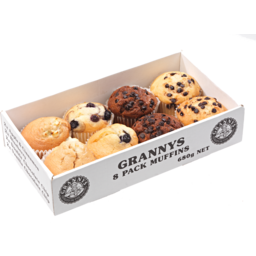 Photo of Granny's Assorted Muffins 8pk