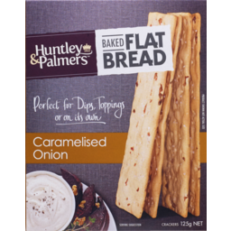 Photo of Huntley & Palmers Baked Flat Bread Caramelised Onion