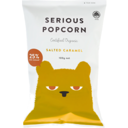 Photo of Serious Food Co Organic Salted Caramel Popcorn