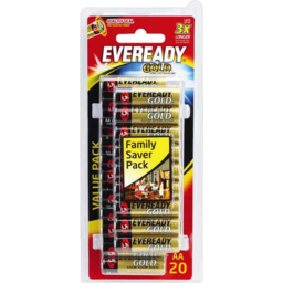 Photo of Eveready Batteries Gold AA 20pk