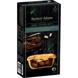 Photo of Herbert Adams Slow-Cooked King Island Beef & Camembert 2 Pack 400g