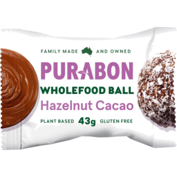 Photo of PURABON PROTEIN BALLS Protein Ball Hazelnut Cacao