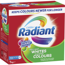 Photo of Radiant Brilliant Whites Sharper Colours Laundry Powder