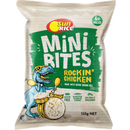 Photo of Sunrice Mini Bites Rockin’ Chicken Kids Multipack 6 Pack