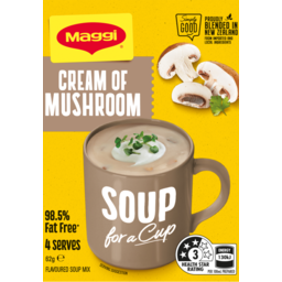Photo of Maggi Soup Culinary For A Cup Cream Of Mushroom Multipack 4pack 15.5g