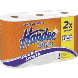 Photo of Handee Ultra Double Length Paper Towels 3 Pack 