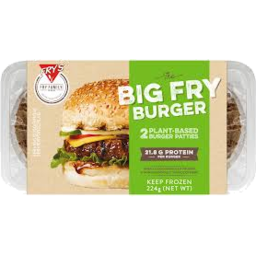 Photo of Frys Big Fry Burger Vgan 224gm
