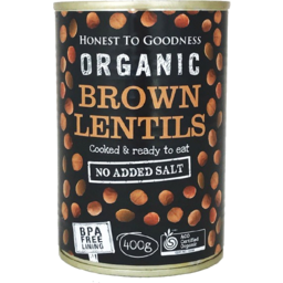 Photo of Honest To Goodness Lentils Brown 400g