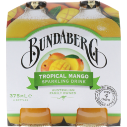 Photo of Bundaberg Tropical Mango 4 X 375ml