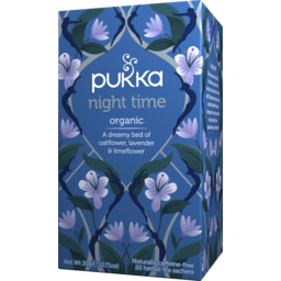 Photo of Pukka Herbs Organic Night Time Sleep Tea 20 Pack  20g