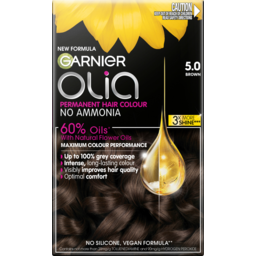 Photo of Garnier Olia Brown Permanent Hair Colour Single Pack