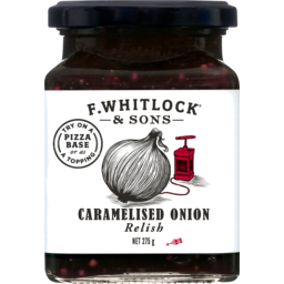 Photo of F. Whitlock & Sons® Caramelised Onion Relish 275g
