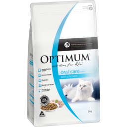 Photo of Optimum Adult Oral Care Dry Cat Food With Chicken