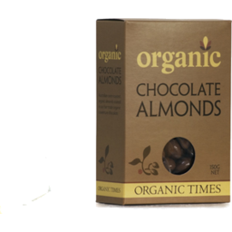 Photo of Organic Times Milk Chocolate Almonds 150g
