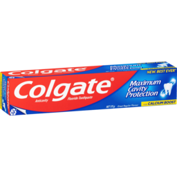 Photo of Toothpaste, Colgate Cavity Protection Regular Flavour with Calcium 175 gm