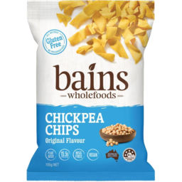 Photo of Bains Chickpea Crisps Original 100g