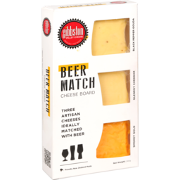 Photo of Gibbston Valley Cheese Beer Match Cheese Board Smokey Gold, Glenroy Cheddar & Black Pepper Gouda