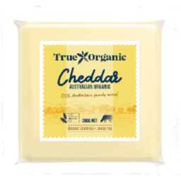 Photo of True Organic Cheese - Cheddar (Traditional Style)