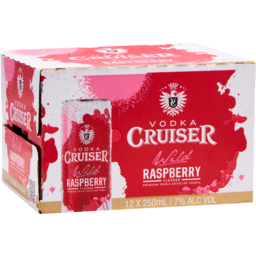 Photo of Cruiser 7% Raspberry 12x250ml Cans