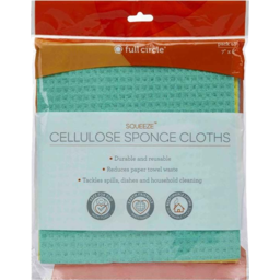Photo of Full Circle Cellulose Sponge Cloths - Squeeze